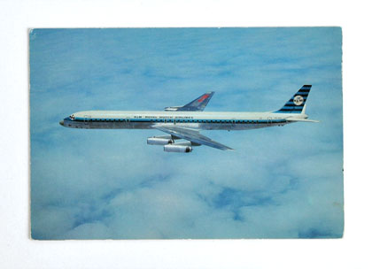 �I�����_�EKLM�q��̃��B���e�[�W�|�X�g�J�[�h��The Super DC-8-63��