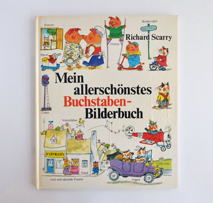 ���`���[�h�X�L�����[�̊G�{��Mein allerschonstes Buchstaben-Bilderbuch��