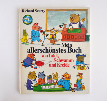 ���`���[�h�X�L�����[�̊G�{��Mein allerschonstes Buch von Tafel,Schwamm und Kreide��