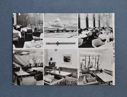 ���h�C�c�EMITROPA�̃|�X�g�J�[�h��FLUGHAFENHOTEL��