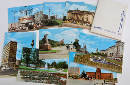 ���h�C�c�E�x�������ό��|�X�g�J�[�h�Z�b�g��Berlin Hauptstadt der DDR��