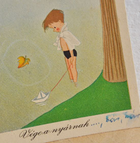 �n���K���[�̌Â��|�X�g�J�[�h�E�Ă̏I���